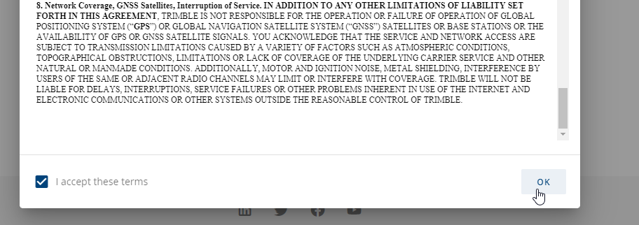Terms OK